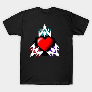 Retro Rocket Ships Heart Edition T-Shirt